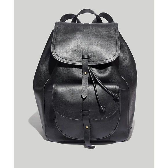 Madewell Handbags - Madewell Womens $228 The Transport Rucksack Black C0930 Purse Backpack